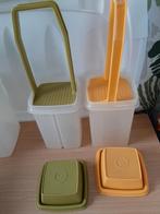 Tupperware zuurpotten met lift en sluitkap groen geel p.stuk, Huis en Inrichting, Keuken | Tupperware, Ophalen of Verzenden, Zo goed als nieuw