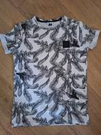 Shoeby JM Mitch tshirt zwart wit Maat 134, Kinderen en Baby's, Kinderkleding | Maat 134, Ophalen of Verzenden, Zo goed als nieuw