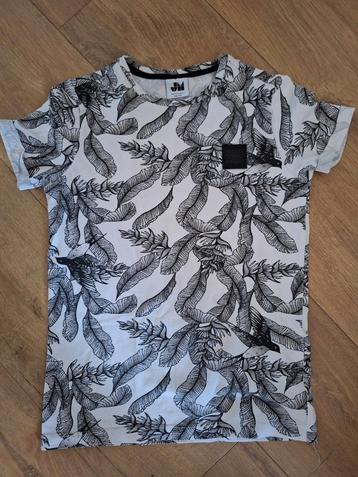 Shoeby JM Mitch tshirt zwart wit Maat 134 beschikbaar voor biedingen