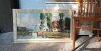 Mooi vintage schilderij in lijst, Antiek en Kunst, Kunst | Schilderijen | Klassiek, Ophalen of Verzenden
