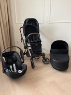 Cybex Priam Kinderwagen 3 In 1 Black/Rose gold, Ophalen of Verzenden, Zo goed als nieuw, Overige merken