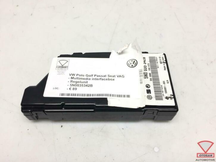 vw seat vag multimedia interfacebox regelunit 5n0035342b, Auto-onderdelen, Motor en Toebehoren, Volkswagen, Gebruikt, Ophalen of Verzenden