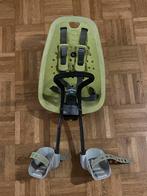 Yepp fietstoeltje inclusief adaptor (voorzitje), Fietsen en Brommers, Fietsaccessoires | Fietsstoeltjes, Ophalen, Gebruikt, Voorzitje