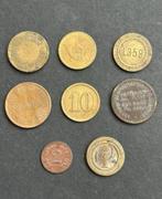 Lot Oude Jetons, Ophalen of Verzenden, Overige materialen