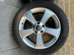 Winterbanden met alu velgen VW, Auto-onderdelen, Banden en Velgen, Ophalen, Banden en Velgen, 17 inch, Winterbanden