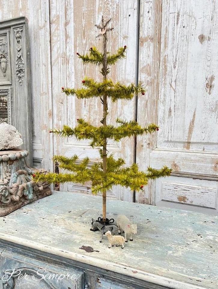 Per Sempre,Echte Antieke Victoriaanse Feathertree, Diversen, Kerst, Ophalen of Verzenden