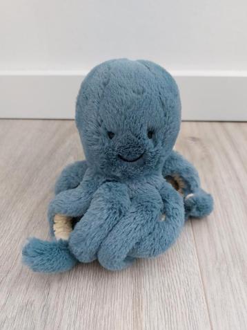Knuffel jellycat octopus blauw storm 14cm L657 beschikbaar voor biedingen