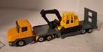 1616 Dieplader met Shoveltje en rups kraantje 801, Hobby en Vrije tijd, Modelauto's | 1:87, Ophalen of Verzenden, Zo goed als nieuw