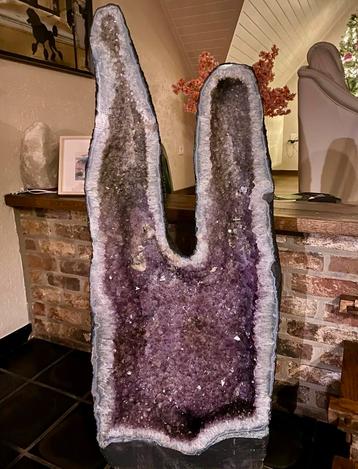 Zeldzaam! ENORME dubbele Amethist geode van ruim 126 kg! beschikbaar voor biedingen