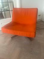 Harvink Do oranje designer draai fauteuil stoel, Huis en Inrichting, Fauteuils, Ophalen, Zo goed als nieuw, 75 tot 100 cm, 50 tot 75 cm
