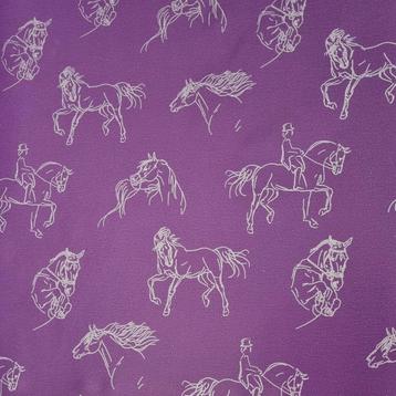 Cadeaupapier op rol inpakpapier paarden papier horse ruiters beschikbaar voor biedingen