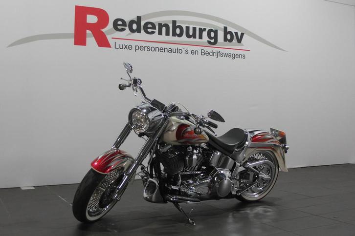 Harley-Davidson 88 FLSTNI Softtail Fatboy - Uniek! - Special, Motoren, Motoren | Harley-Davidson, Bedrijf, Chopper, meer dan 35 kW