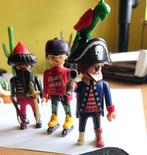 3 x Playmobil: skater, kozak, piraat, Ophalen of Verzenden