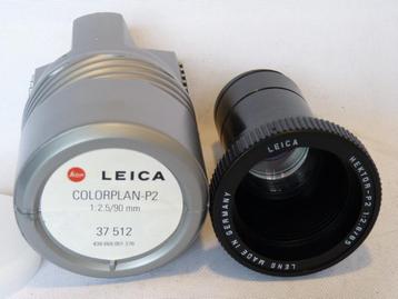 Leica Colorplan Hector P2 2.8/85mm projectorlens met koker beschikbaar voor biedingen