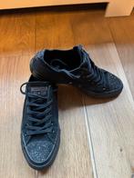 Zwarte Converse All Stars Glitter - Maat 37.5, Ophalen of Verzenden, Gedragen, Zwart, Sneakers of Gympen