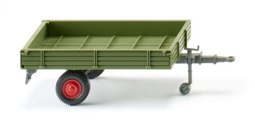 Fortuna eenassige aanhanger Wiking, Hobby en Vrije tijd, Modelauto's | 1:87, Nieuw, Hijskraan, Tractor of Landbouw, Wiking, Ophalen of Verzenden