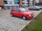 Nissan Micra 1.4 55KW 3D 2002 Rood, Auto's, Voorwielaandrijving, 750 kg, 4 cilinders, 840 kg