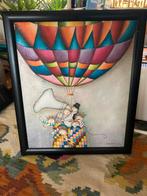 Schilderij joyce roybal, 50 tot 75 cm, Ophalen of Verzenden, Zo goed als nieuw, Schilderij