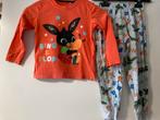 Nette konijntje bing oranje/grijs pyjama maat 110, Kinderen en Baby's, Kinderkleding | Maat 110, Ophalen of Verzenden, Zo goed als nieuw