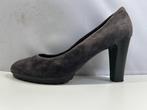 Anna van Toor, maat 40 klassieke grijs suède plateau pumps., Kleding | Dames, Schoenen, Anna van Toor, Verzenden, Zo goed als nieuw