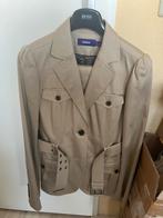 Mexx Mantelpak met Rok Maat 40, Kleding | Dames, Jasjes, Kostuums en Pakken, Maat 38/40 (M), Beige, Ophalen of Verzenden, Zo goed als nieuw