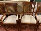 8x stoel en 2x armstoel Eichholtz Thonon flamant, Huis en Inrichting, Ophalen, Gebruikt, Bruin, Eichholtz