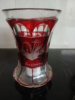 Zeldzaam Boheems Vaasje - Uniek!, Ophalen of Verzenden