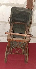 Poppenwagens oud goeduitziend Poppenwagentje decoratie, Antiek en Kunst, Curiosa en Brocante, Ophalen of Verzenden