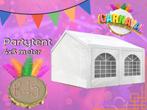 Carnaval! Partytent 4x3m huren Deventer 10-18 personen, Ophalen, Nieuw, Carnaval