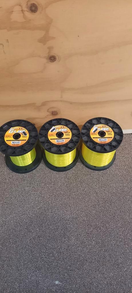 3x Gamakatsu Super UV cut G-line (+10.000mtr.), Watersport en Boten, Hengelsport | Algemeen, Nieuw, Vislijn, Ophalen of Verzenden