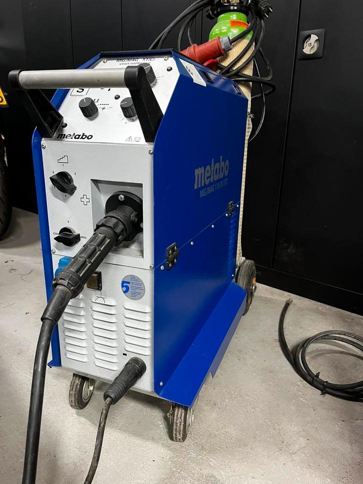 Metabo 170/30 xtc mig lasapparaat 230/400v zo goed als nieuw, Doe-het-zelf en Verbouw, Gereedschap | Lasapparaten, Zo goed als nieuw