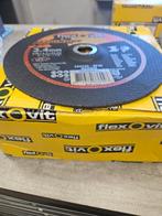 Doosje 10 st. Flexovit slijp afbraamschijven, Ophalen of Verzenden, Nieuw, Minder dan 700 watt, Haakse handslijpmachine