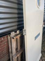 Voordeur met rond raam, Ophalen, Gebruikt, 80 tot 100 cm, Buitendeur