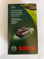 Bosch 36 volt accu 2amp nieuw in ongeopende doos, Cirkelmaaier, Ophalen of Verzenden, Nieuw