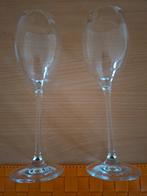 Villeroy & Boch witte wijnglazen, 2 delig, serie Maxima, Ophalen of Verzenden, Zo goed als nieuw, Kristal, Glas of Glazen