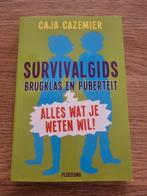 Caja Cazemier - Survivalgids brugklas en puberteit, Boeken, Kinderboeken | Jeugd | 10 tot 12 jaar, Ophalen of Verzenden, Zo goed als nieuw