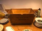 Oude Houten veilingkist stevig, Ophalen, Minder dan 50 cm, 50 tot 100 cm, Zo goed als nieuw
