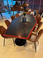 Stamtafel / grote tafel 260x130, Huis en Inrichting, Tafels | Eettafels, Ophalen, Gebruikt, 100 tot 150 cm, 200 cm of meer