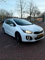 Kia (Pro) Cee d 1.0 2016 GT-line KEYLESS, PANO, Auto's, Voorwielaandrijving, Leder en Stof, Wit, Origineel Nederlands