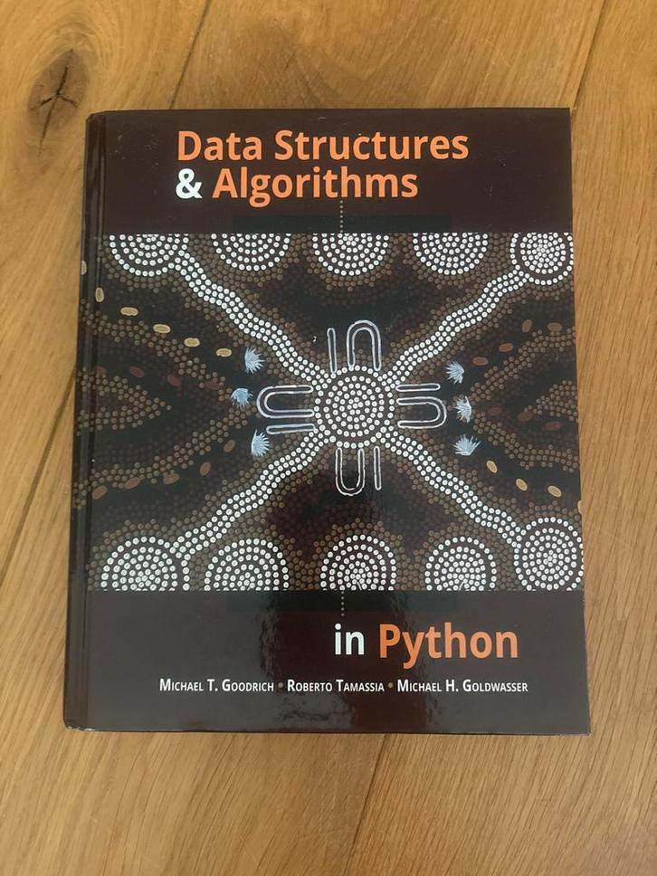 Data Structures & Algorithms in Python - Nieuwstaat, Boeken, Informatica en Computer, Zo goed als nieuw, Programmeertaal of Theorie