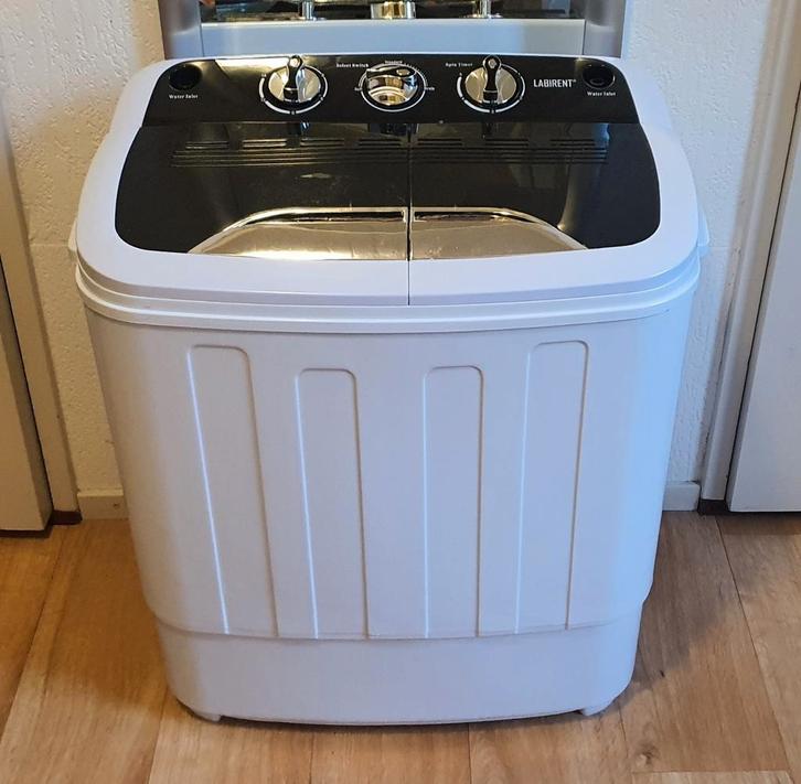 Labirent mini wasmachine 3,8 kg was, 2kg centrifuge, Witgoed en Apparatuur, Wasmachines, Zo goed als nieuw, Minder dan 4 kg, Minder dan 85 cm