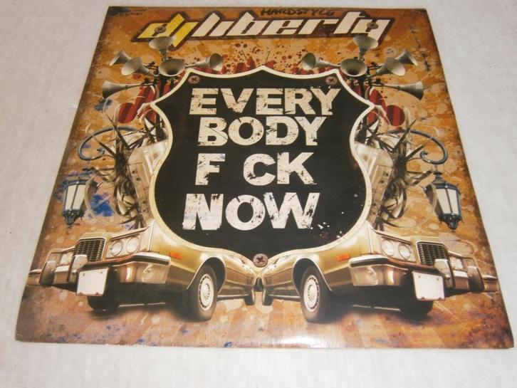 DJ Liberty – Everybody F ck Now. 2006. Jumpstyle, Hardstyle, Cd's en Dvd's, Vinyl | Dance en House, Zo goed als nieuw, Dance Populair
