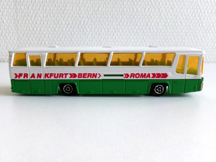 Neoplan Bus Frankfurt Bern Roma 1:87 Majorette (geen ovp), Hobby en Vrije tijd, Modelauto's | 1:87, Gebruikt, Bus of Vrachtwagen