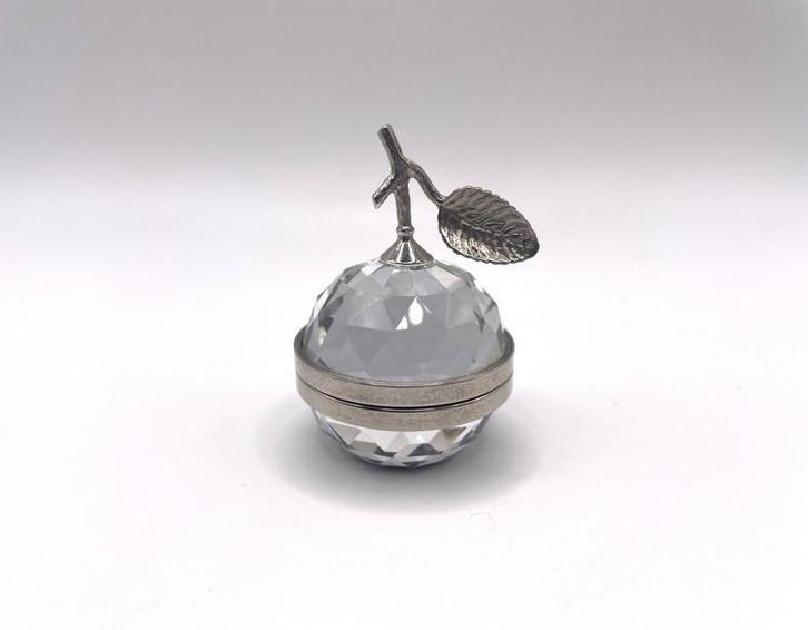 Zilveren fotolijst appel klein 7504/030/002, Verzamelen, Swarovski, Zo goed als nieuw, Huisaccessoire, Verzenden