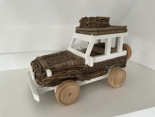 Rustic Rattan Desert Jeep (Riviera Maison), Huis en Inrichting, Woonaccessoires | Overige, Zo goed als nieuw, Ophalen of Verzenden