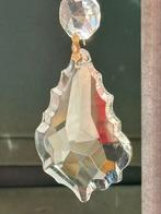 Antique kroonluchter druppelhanger kristal, Huis en Inrichting, Lampen | Kroonluchters, Ophalen of Verzenden, Glas
