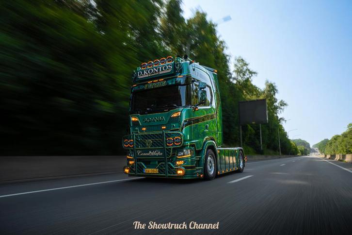 TEKNO SCANIA  NGS + 3 AS D-TED CONTAINER CHASSI CONLIFT, Hobby en Vrije tijd, Modelauto's | 1:50, Nieuw, Bus of Vrachtwagen, Tekno