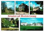 Ansichtkaart Beetsterzwaag, 5-luik, kerk, gebouwen, park, Verzamelen, Ophalen of Verzenden, 1980 tot heden, Gelopen, Friesland