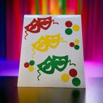Herbruikbare Carnavals Raamstickers, Ophalen of Verzenden, Nieuw, Feestartikel, Carnaval