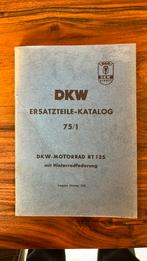 DKW 75/1 onderdelen catalogus, Motoren, Handleidingen en Instructieboekjes, Overige merken